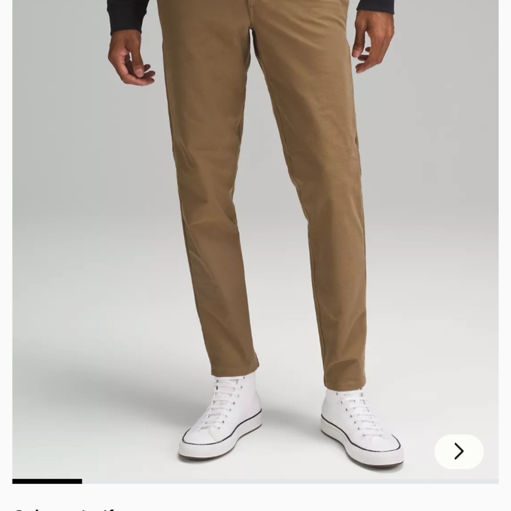 NWT Lululemon ABC Slim Fit Men’s 5-Pocket Pants in Warpstream — 32/32